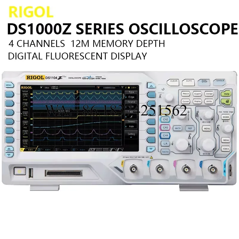 Wmwmnu Dijital Depolamalı Osil - Digital Storage Oscilloscope 4 Channel 100Mhz incelemesi ve fiyatı